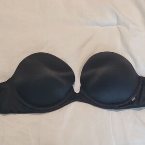 Victoria's Secret Classic Black Strapless Bra